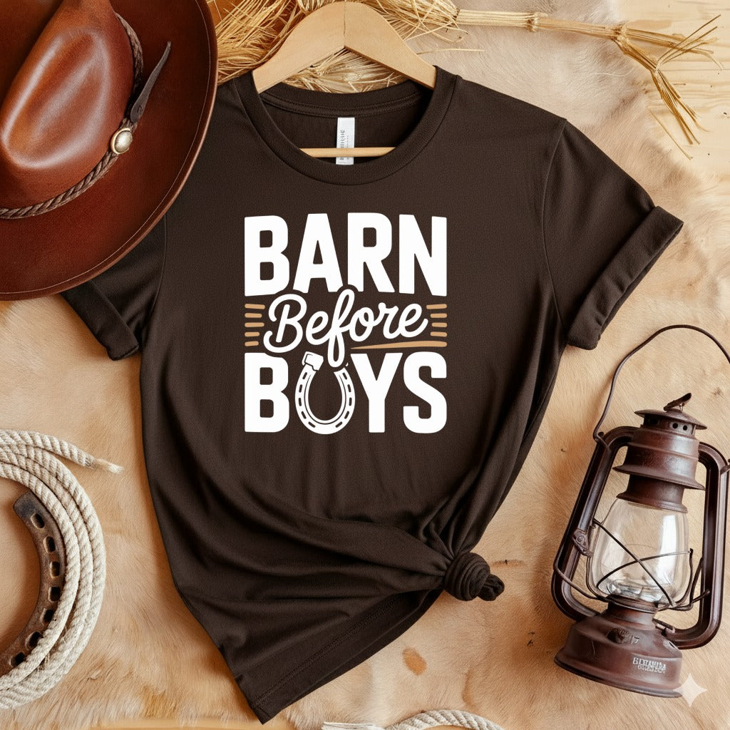 Barn Before Boys T-Shirt