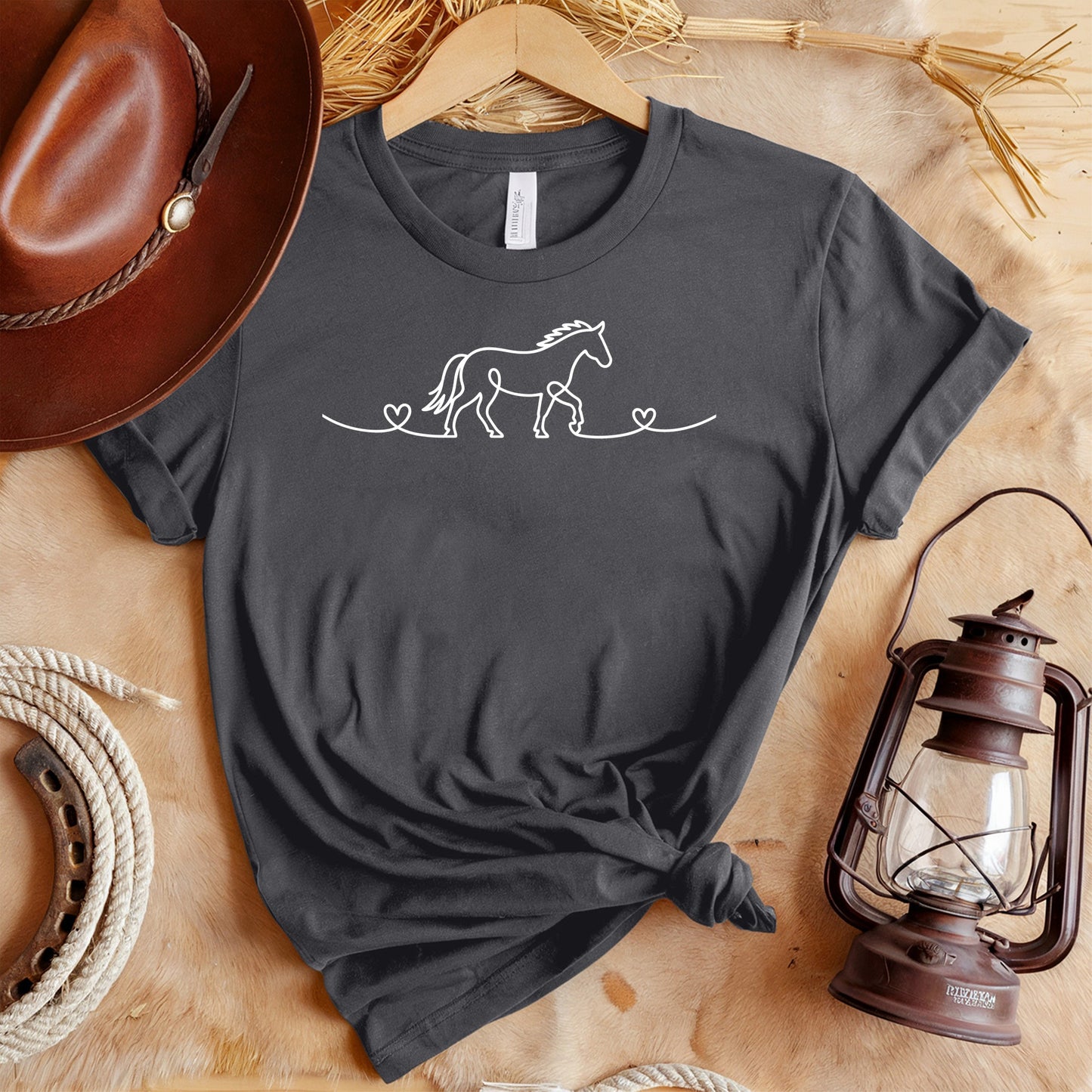 Horse Heart Line T-Shirt