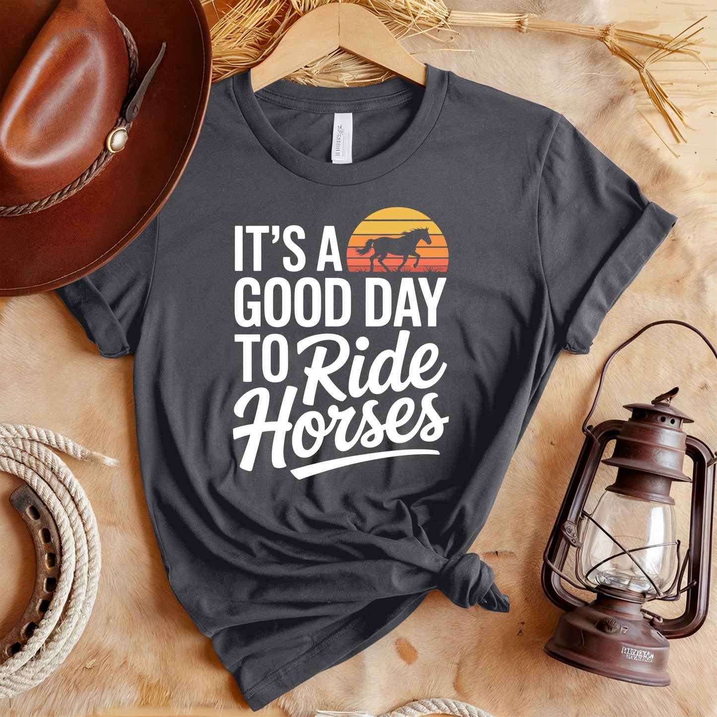 Retro Ride Horses T-Shirt
