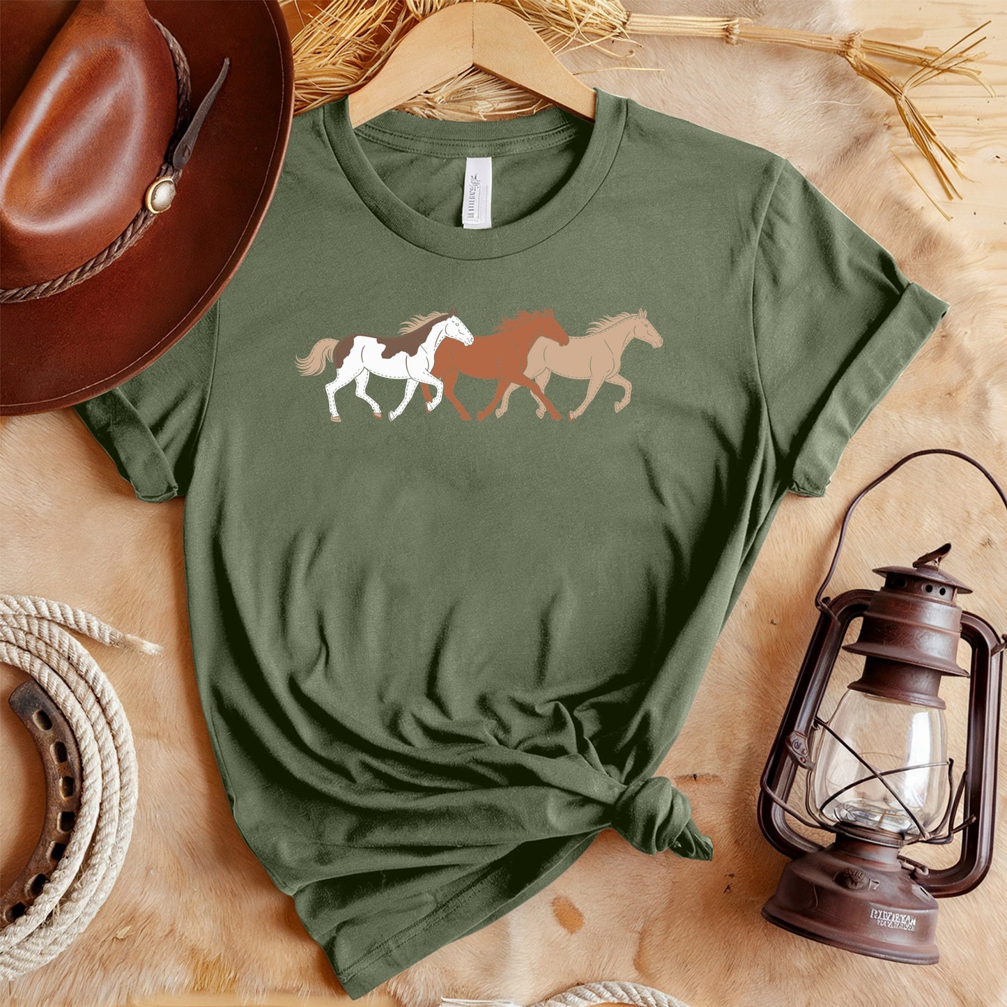 Running Horses T-Shirt