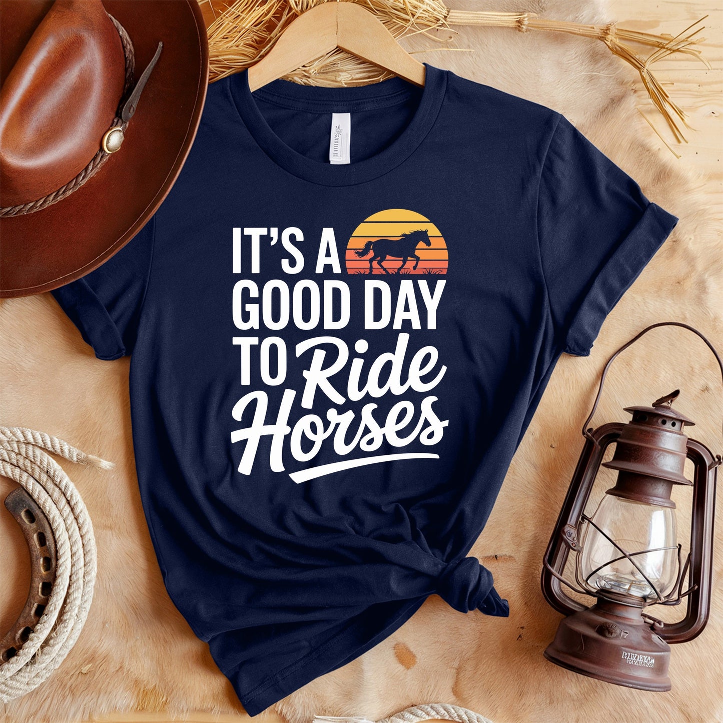 Retro Ride Horses T-Shirt