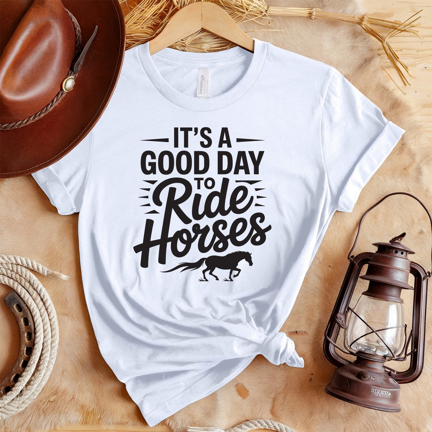 Retro Ride Horses T-Shirt