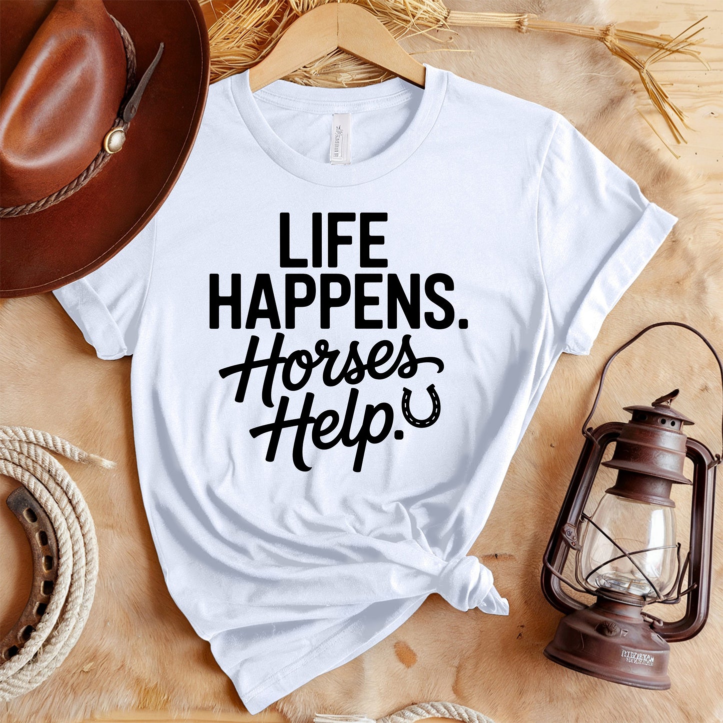 Horses Help T-Shirt