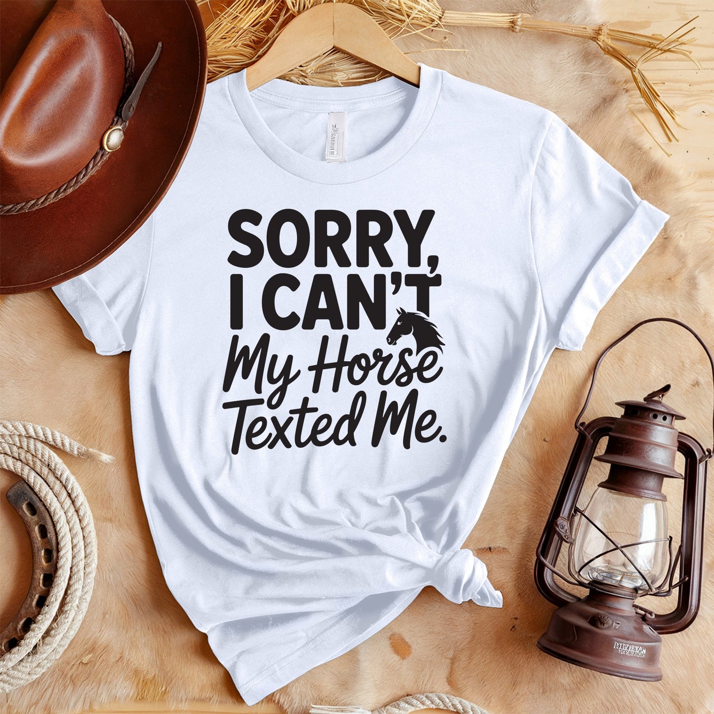 Horse Texted Me T-Shirt