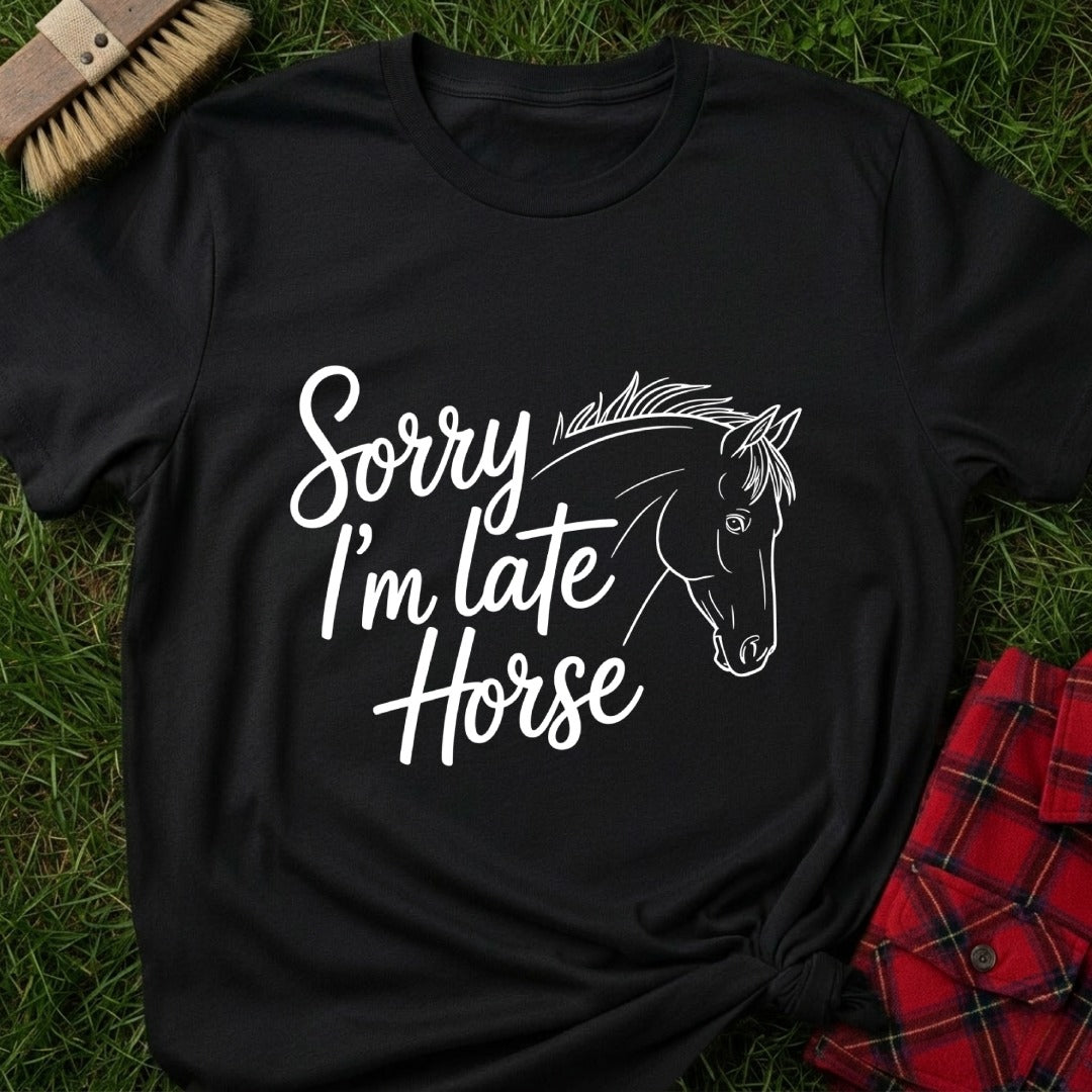 Horse Late T-Shirt
