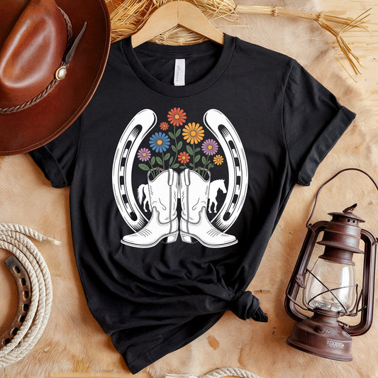 Boots Horseshoe T-Shirt