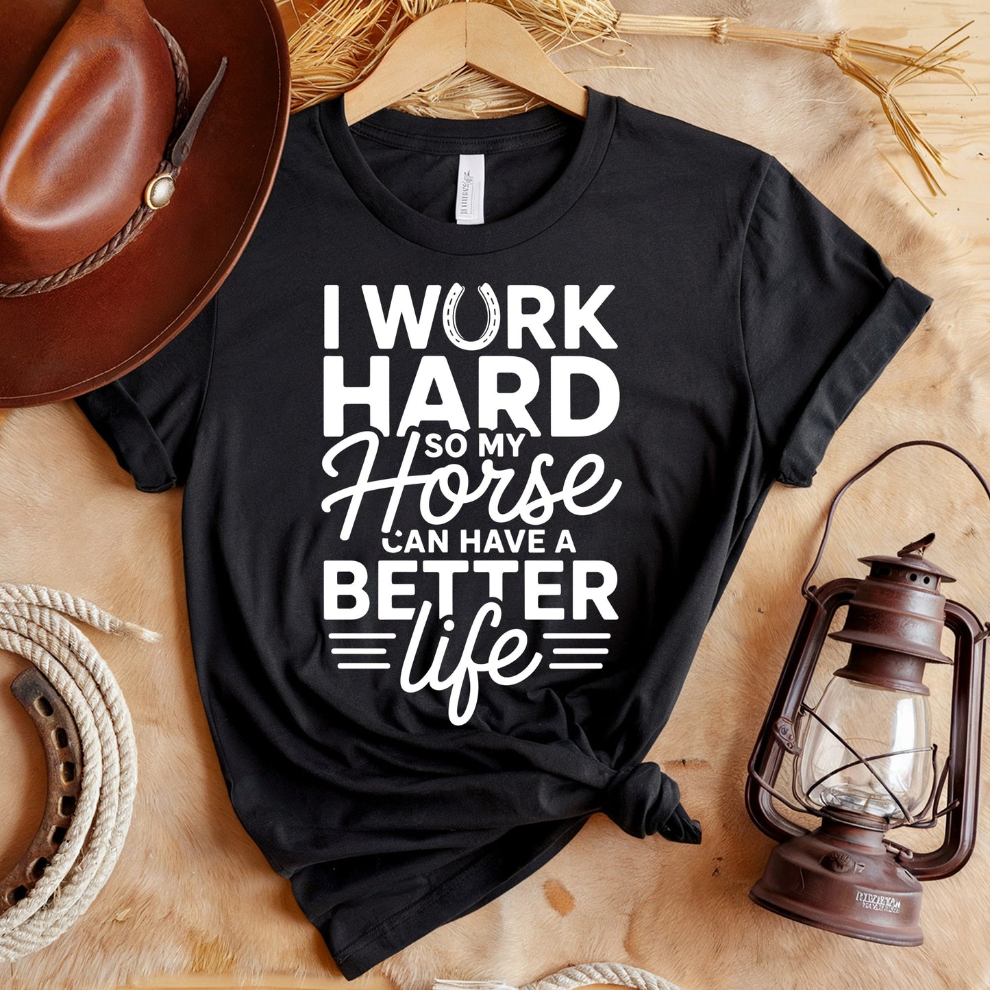 Work Hard Horse T-Shirt