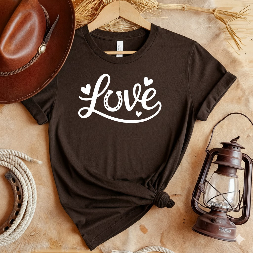 Love Horseshoe T-Shirt