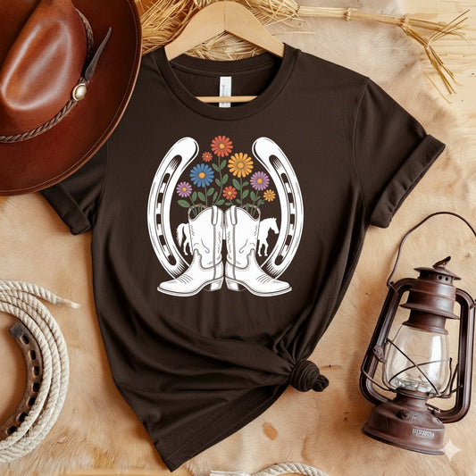 Boots Horseshoe T-Shirt