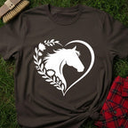 Horse Floral T-Shirt