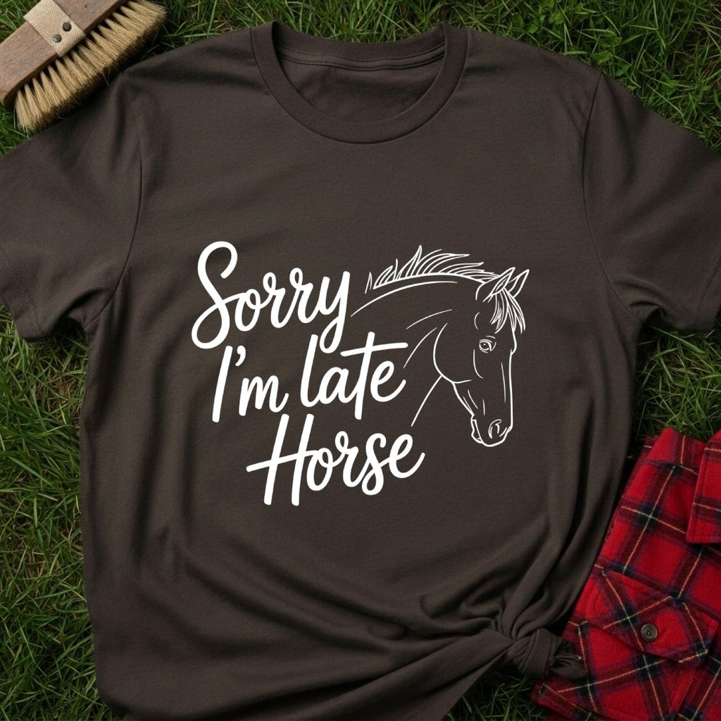Horse Late T-Shirt