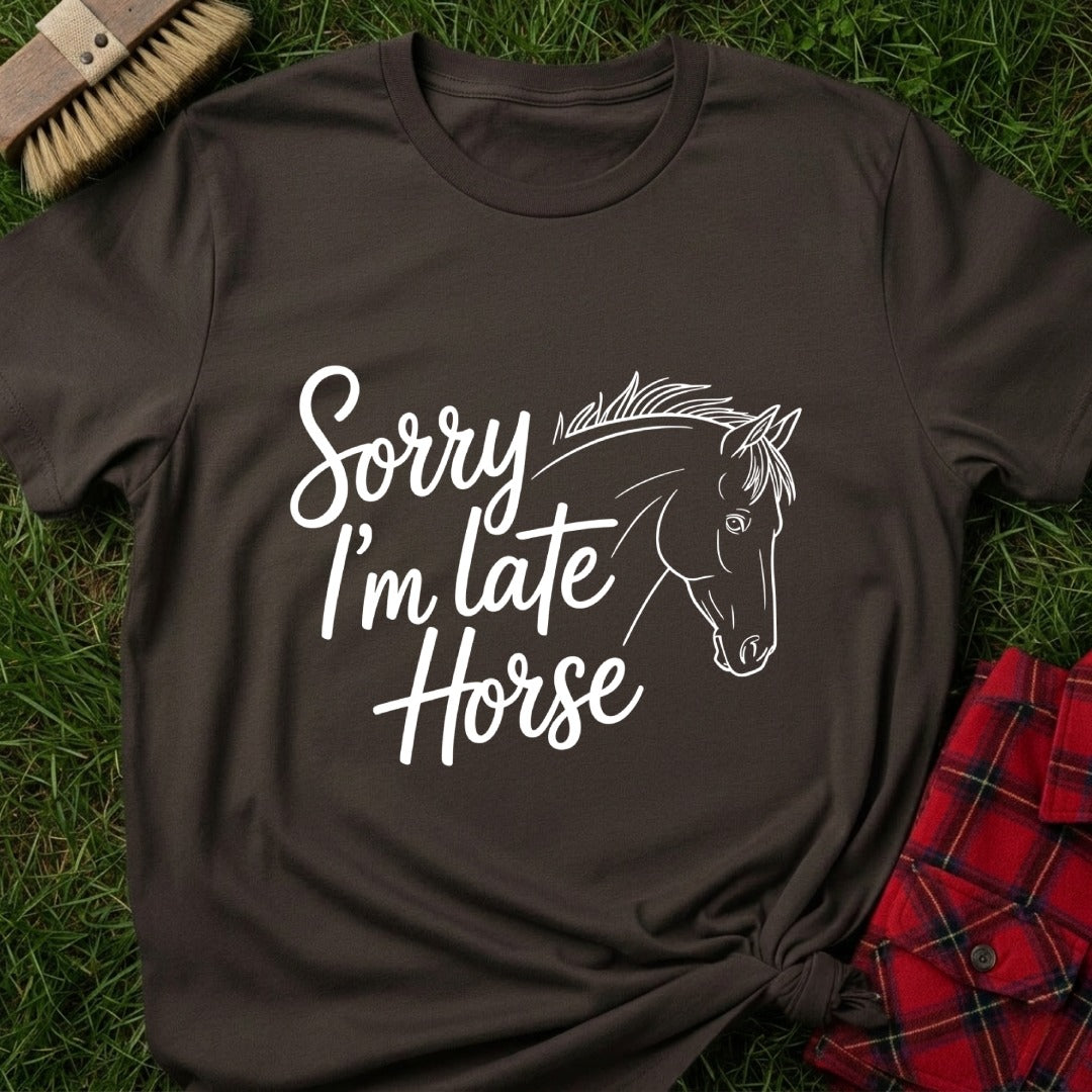 Horse Late T-Shirt