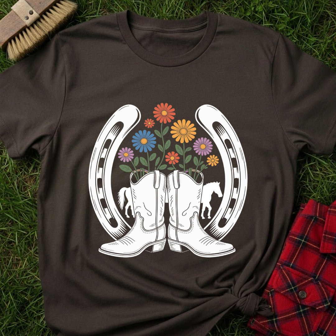 Boots Horseshoe T-Shirt