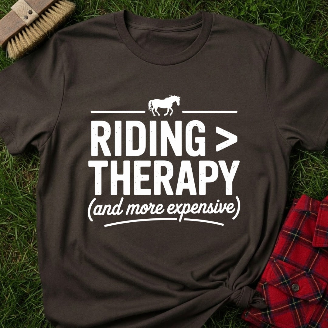 Riding Is Therapy T-Shirt