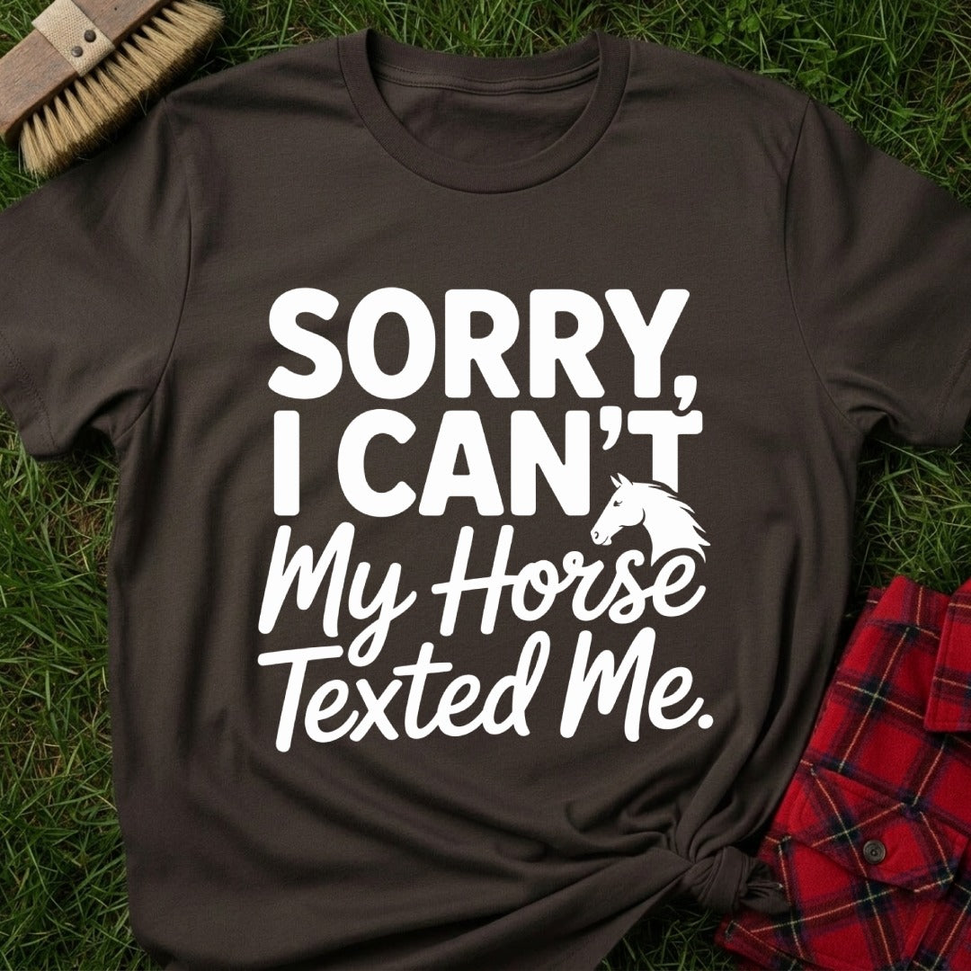 Horse Over Therapy T-Shirt