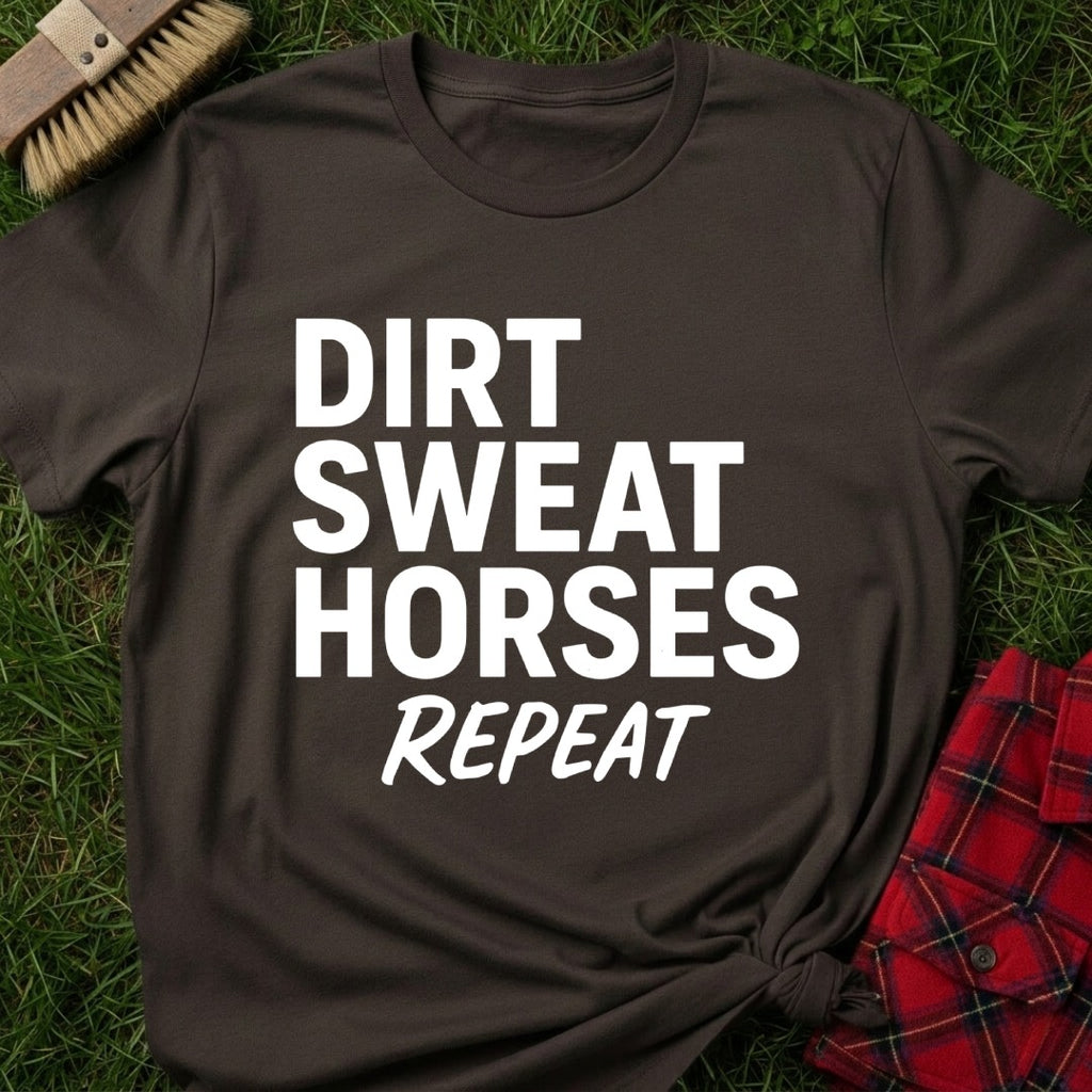 Dirt Sweat Horses T-Shirt