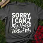 Horse Over Therapy T-Shirt