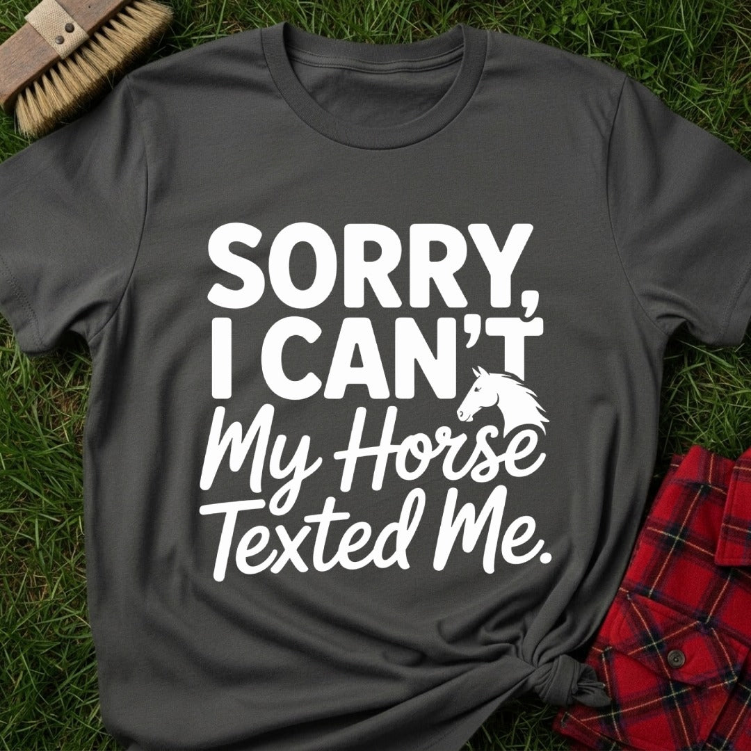 Horse Over Therapy T-Shirt
