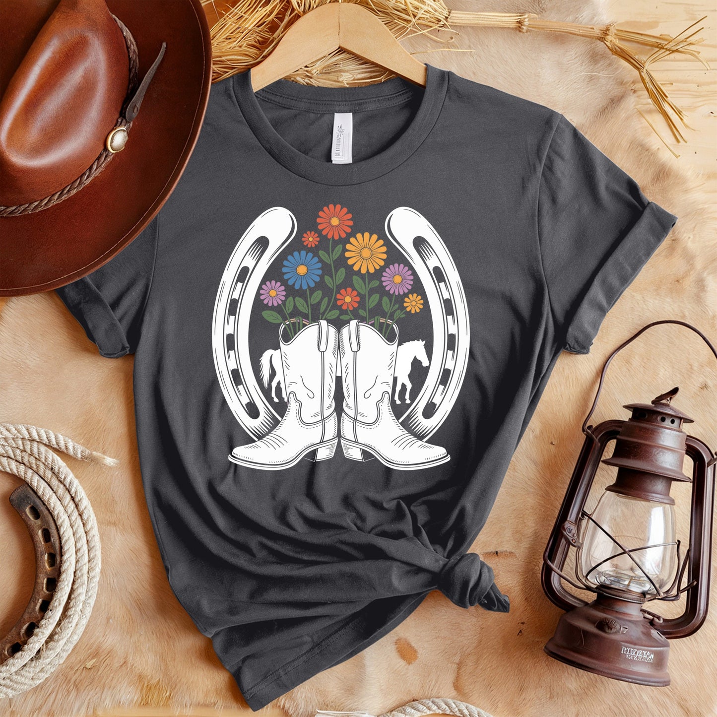 Boots Horseshoe T-Shirt