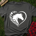 Horse Floral T-Shirt