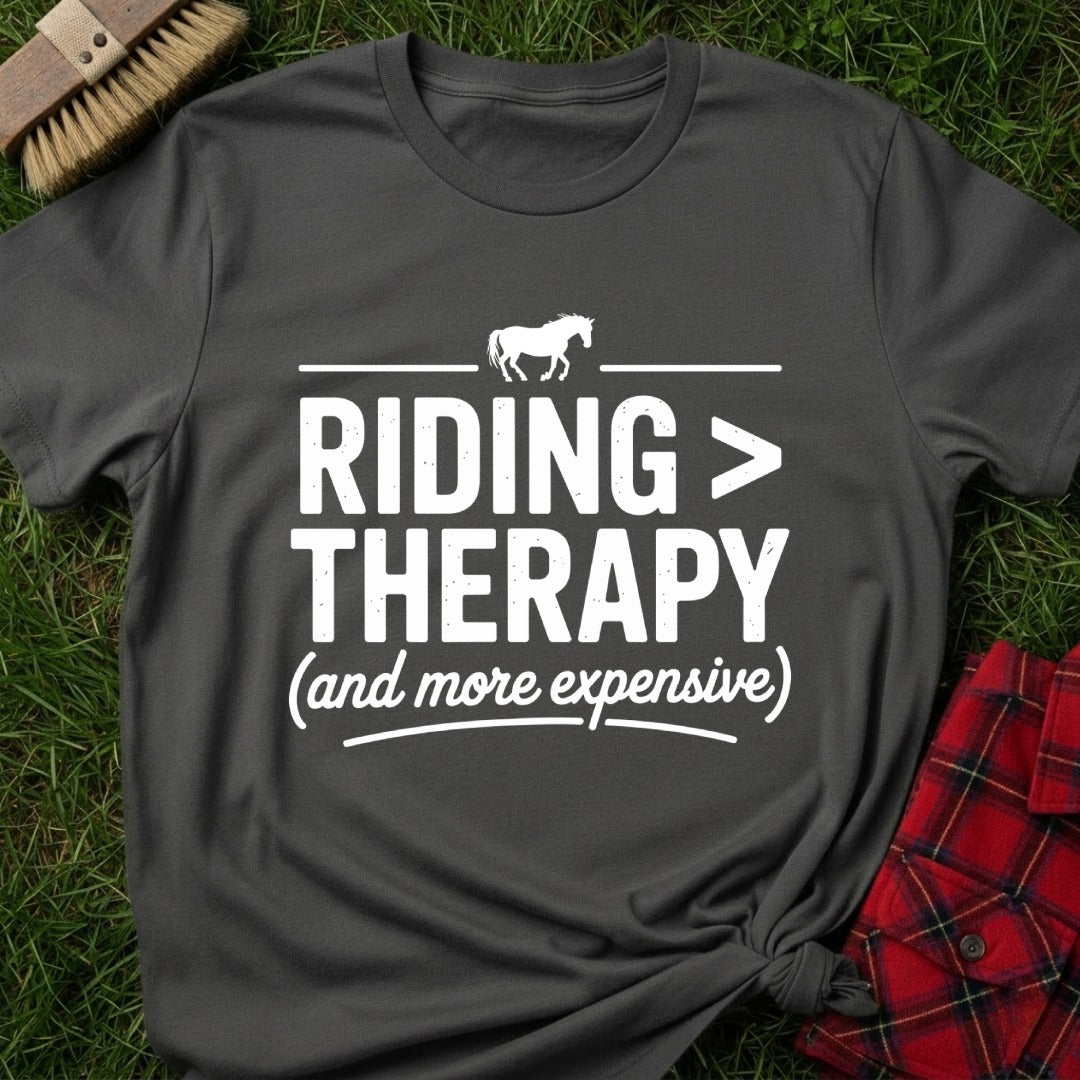 Riding Is Therapy T-Shirt
