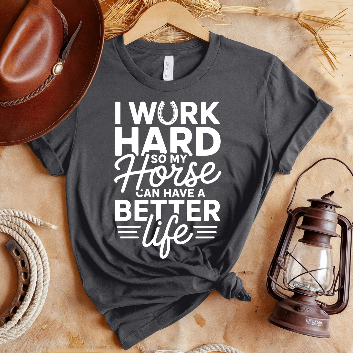 Work Hard Horse T-Shirt