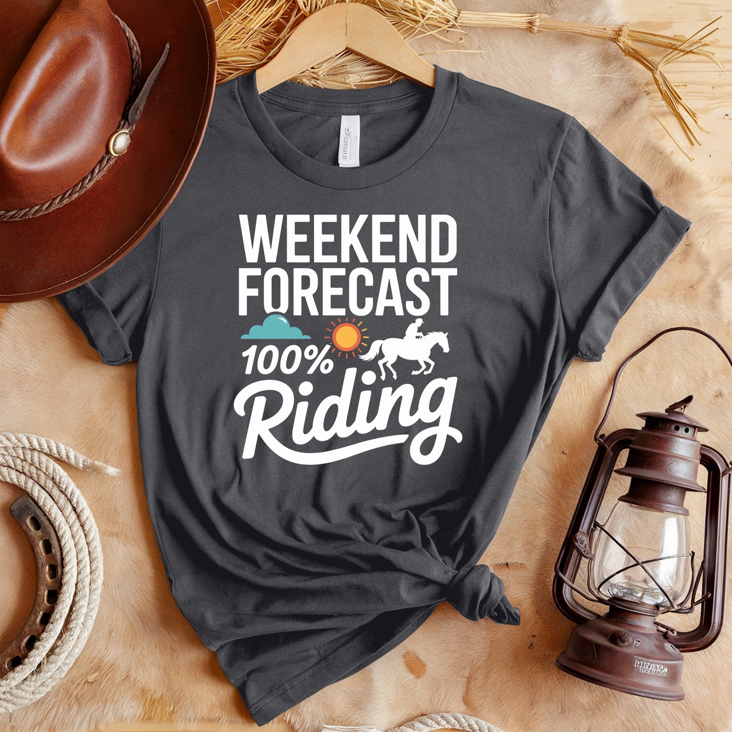 Weekend Forecast Riding T-Shirt