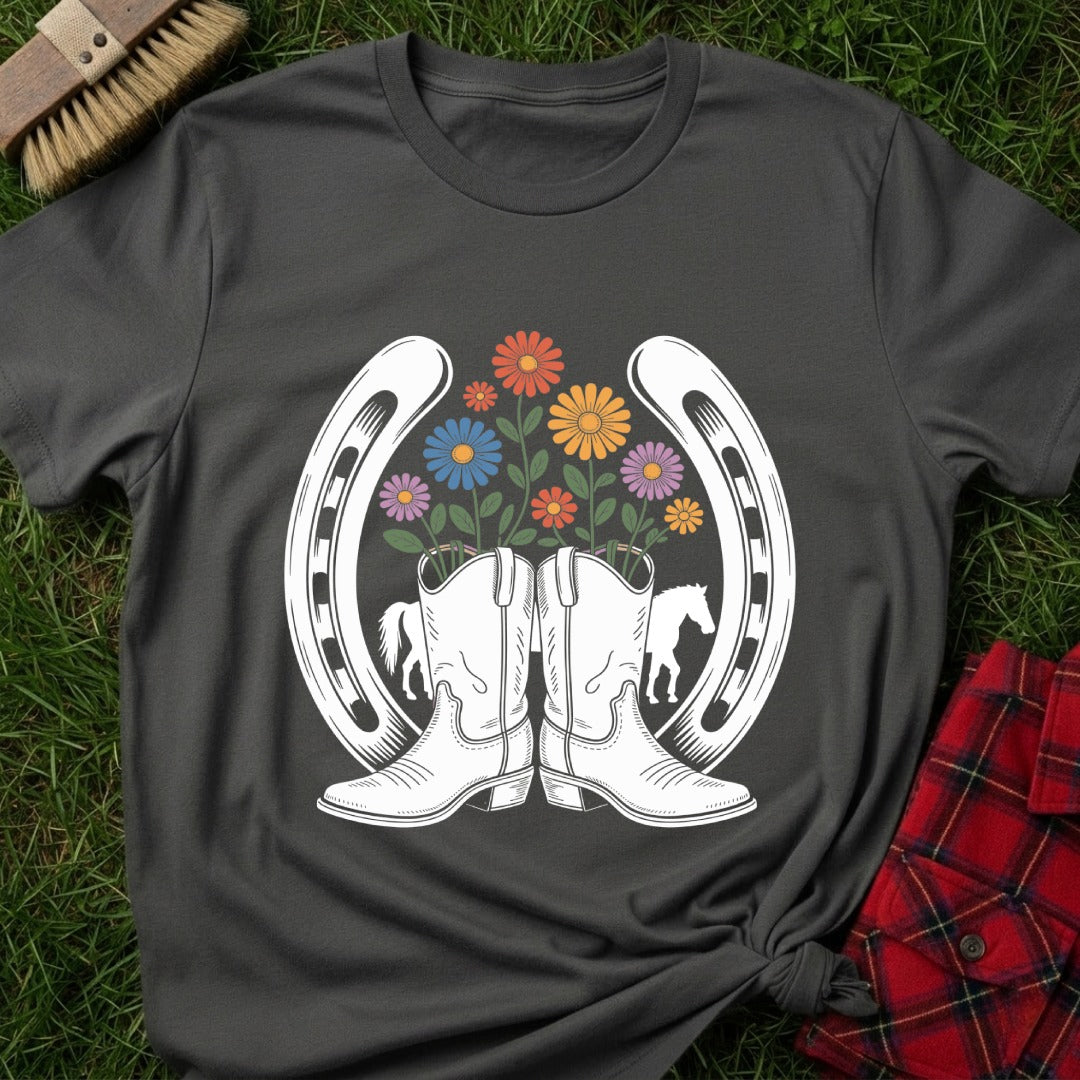 Boots Horseshoe T-Shirt