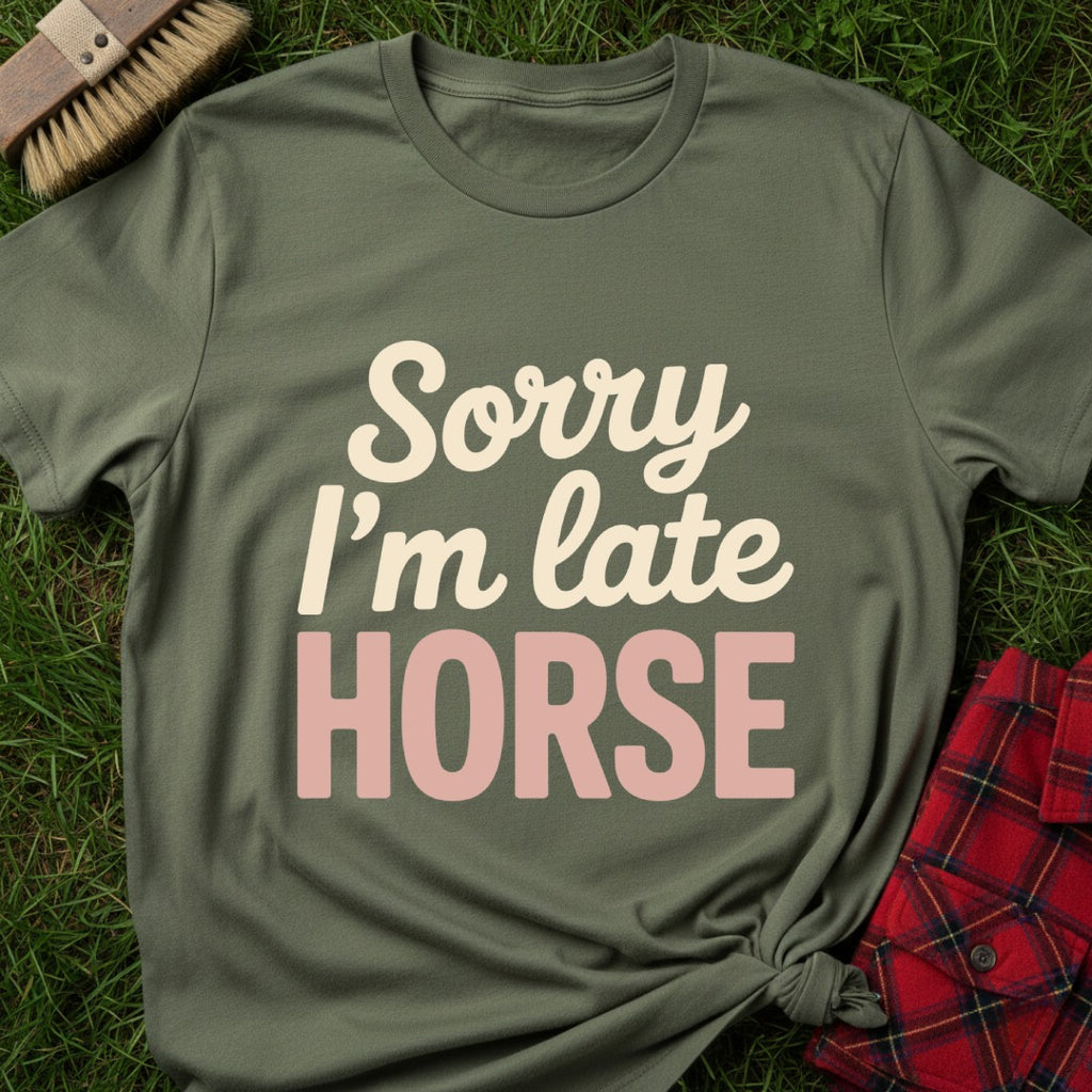 Horse Late T-Shirt
