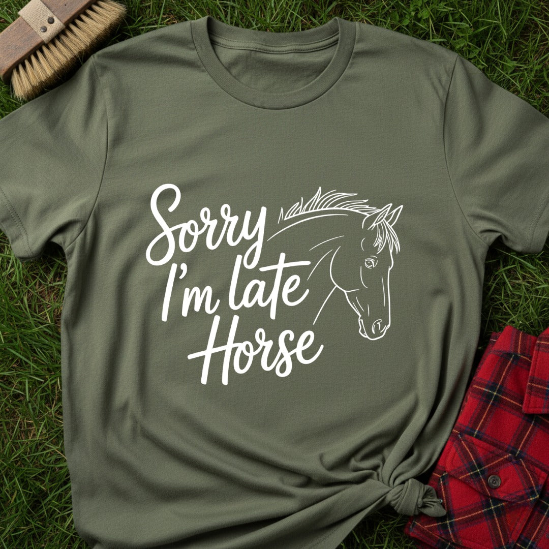 Horse Late T-Shirt