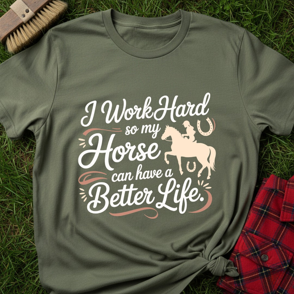 Work Hard Horse T-Shirt