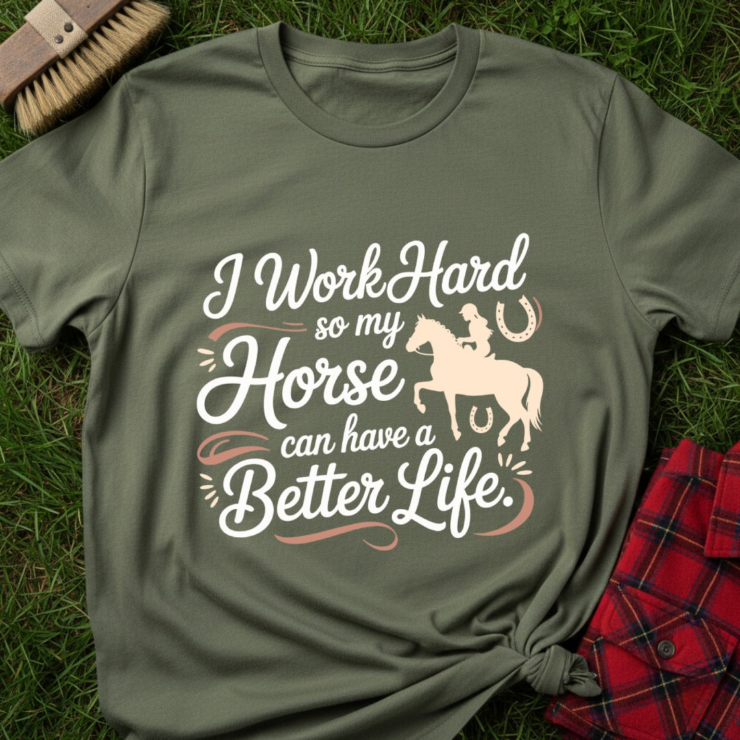 Work Hard Horse T-Shirt