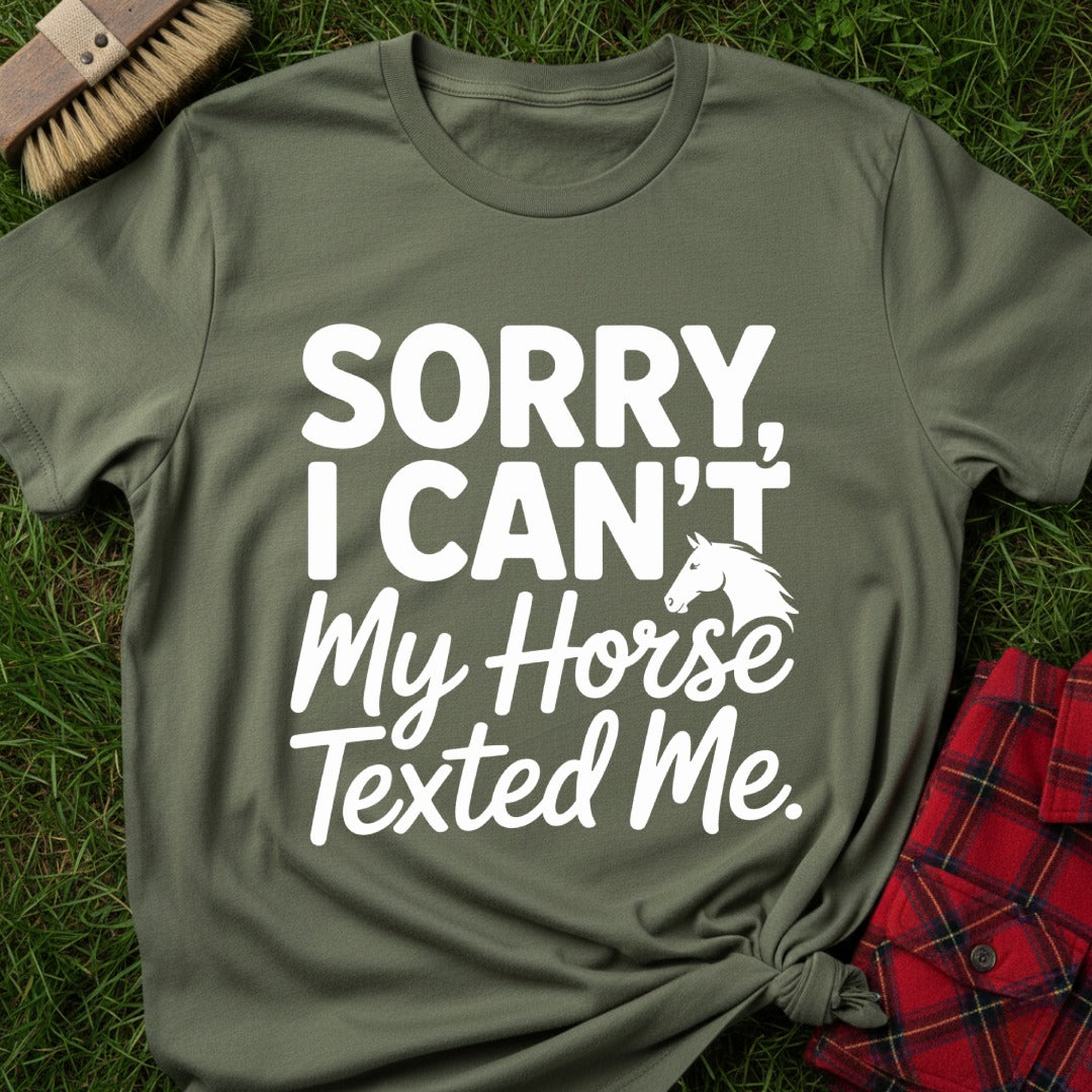 Horse Over Therapy T-Shirt