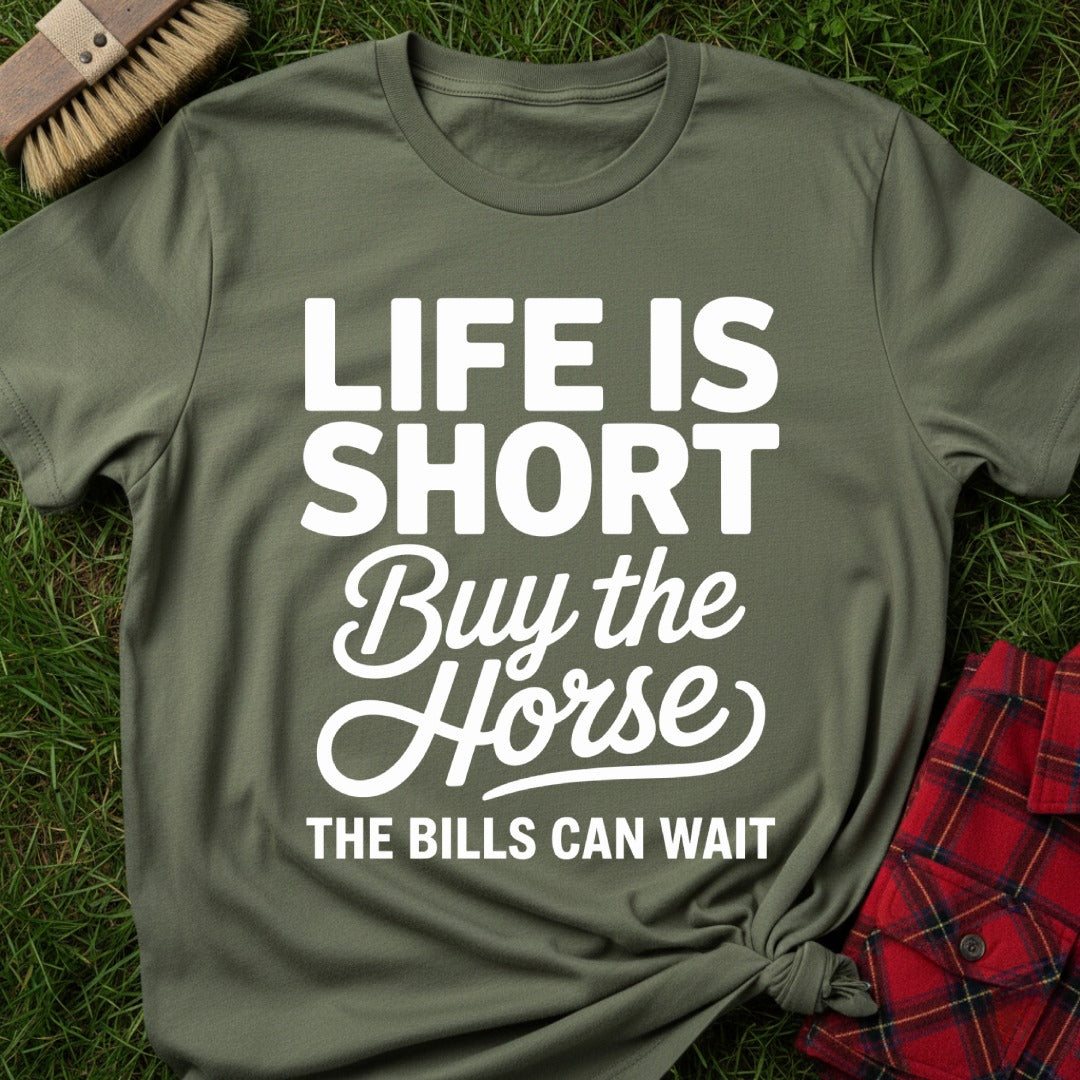 Horse Over Bills T-Shirt