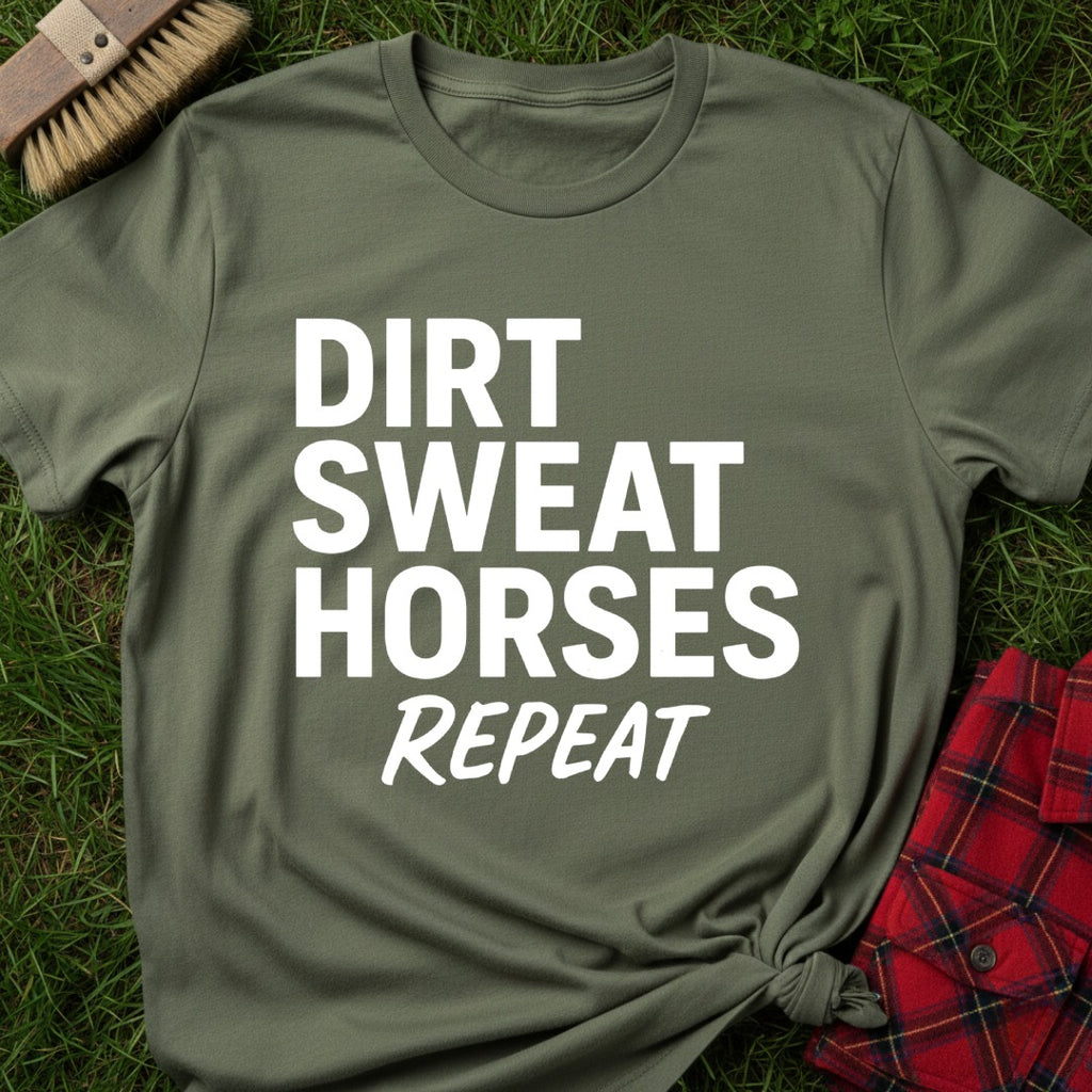 Dirt Sweat Horses T-Shirt
