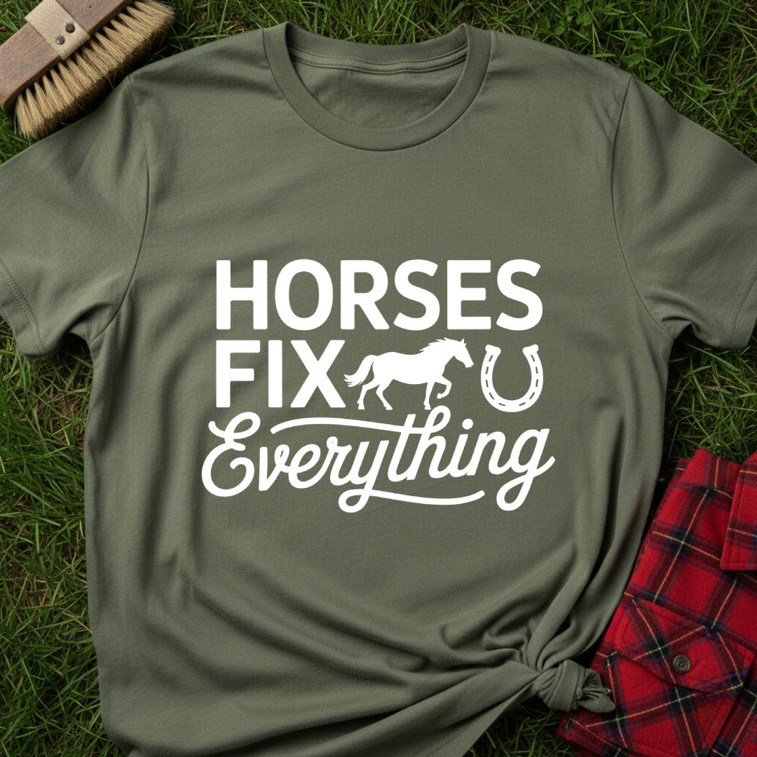 Horses Fix All T-Shirt