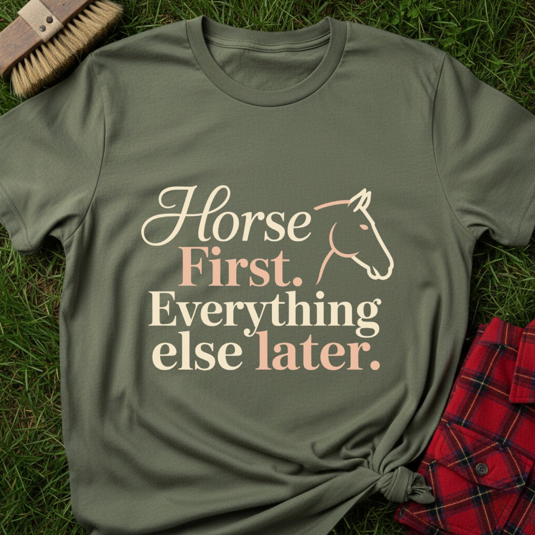 Horse First T-Shirt