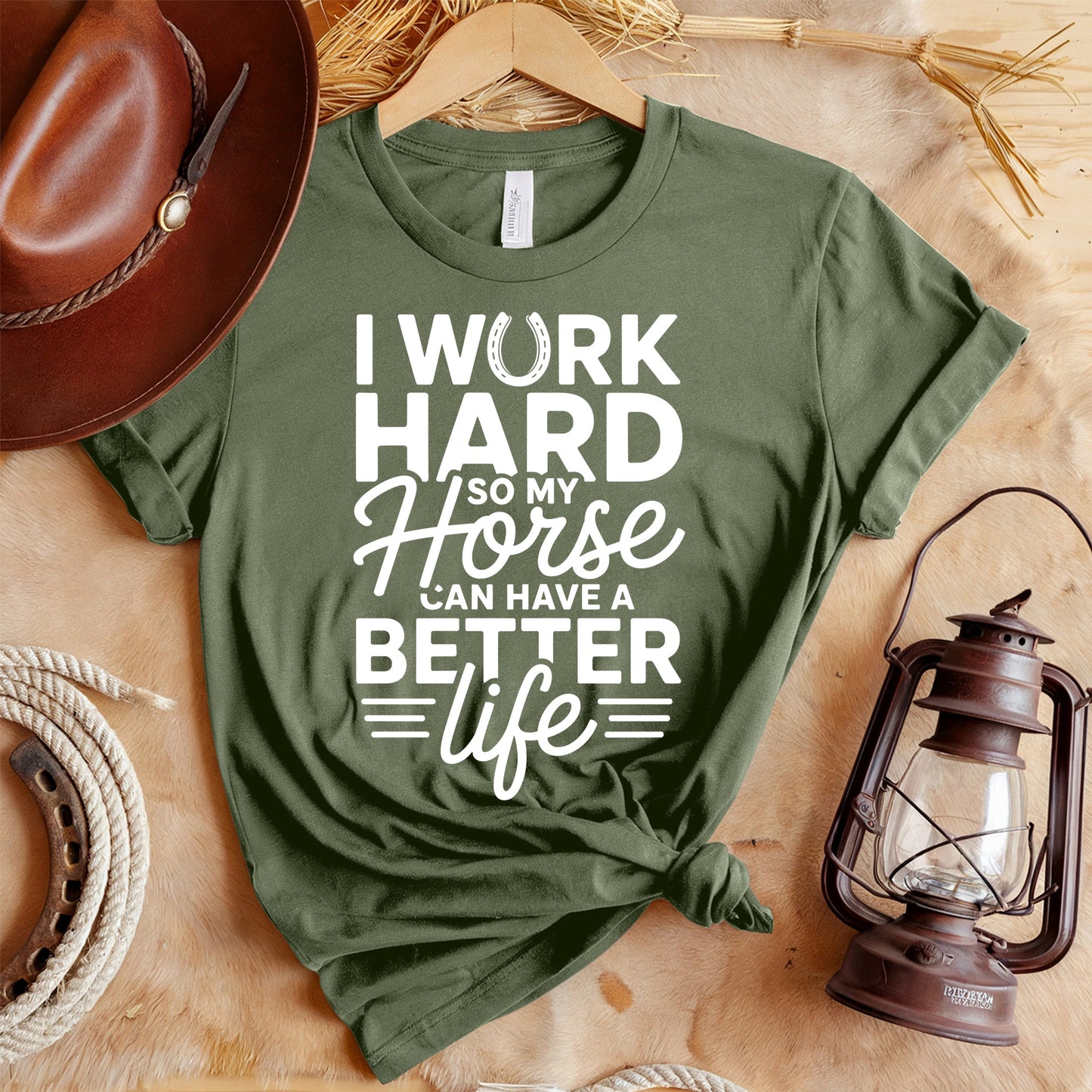 Work Hard Horse T-Shirt