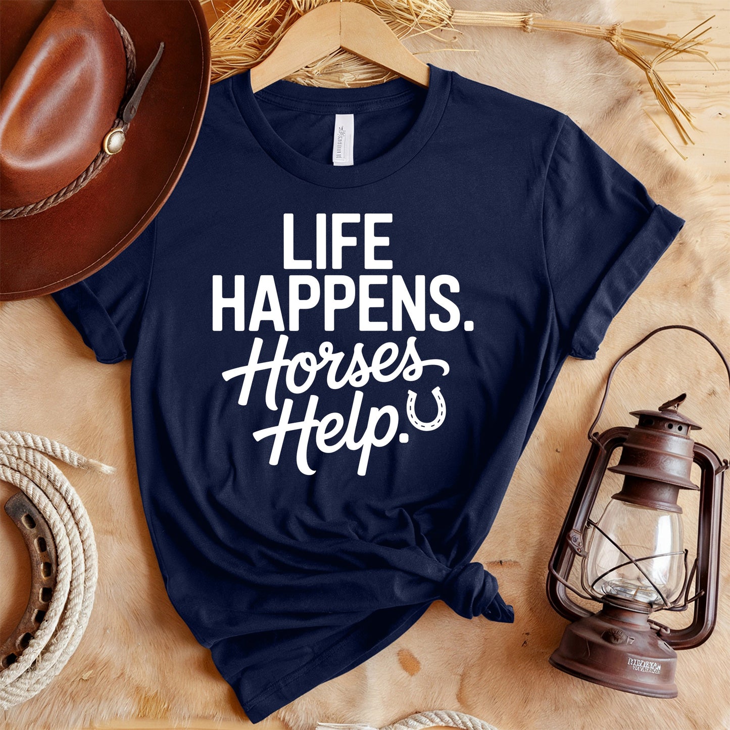 Horses Help T-Shirt