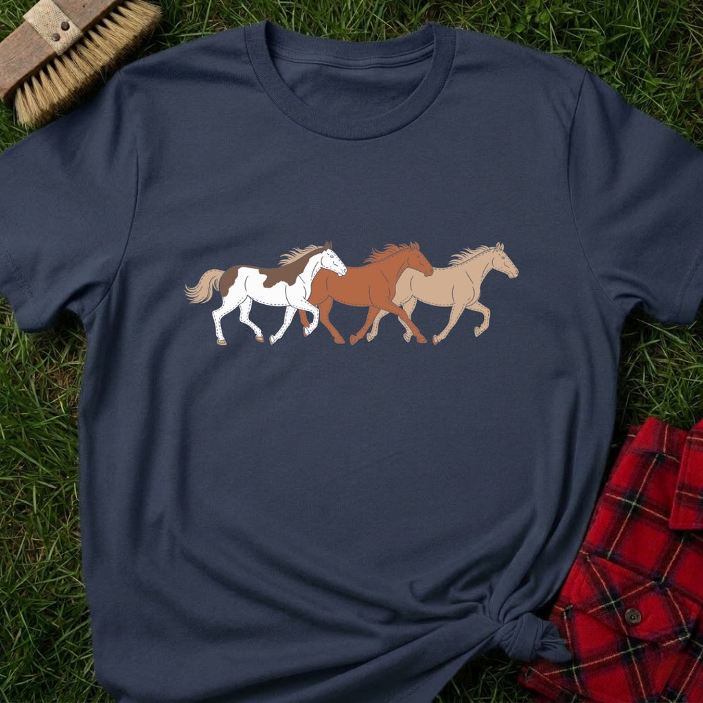 Running Horses T-Shirt