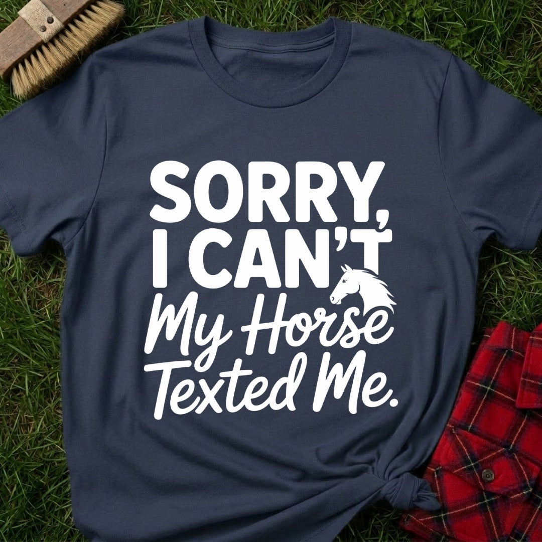 Horse Over Therapy T-Shirt