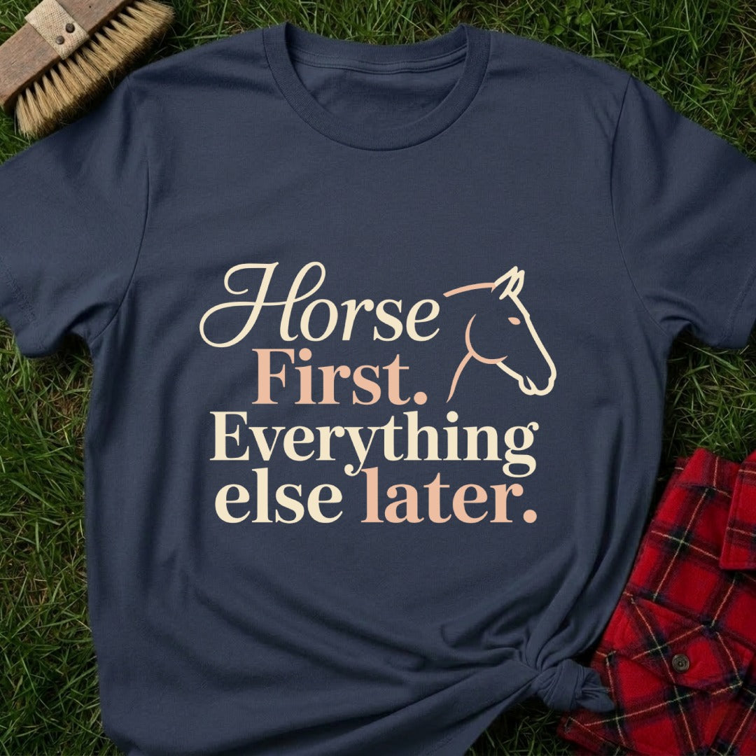 Horse First T-Shirt