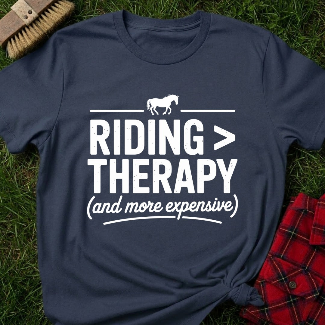 Riding Is Therapy T-Shirt