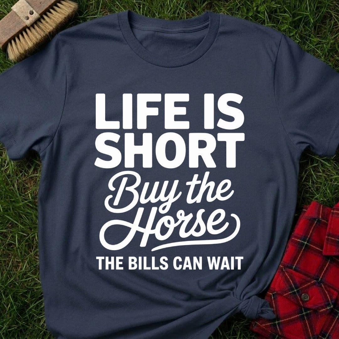 Horse Over Bills T-Shirt