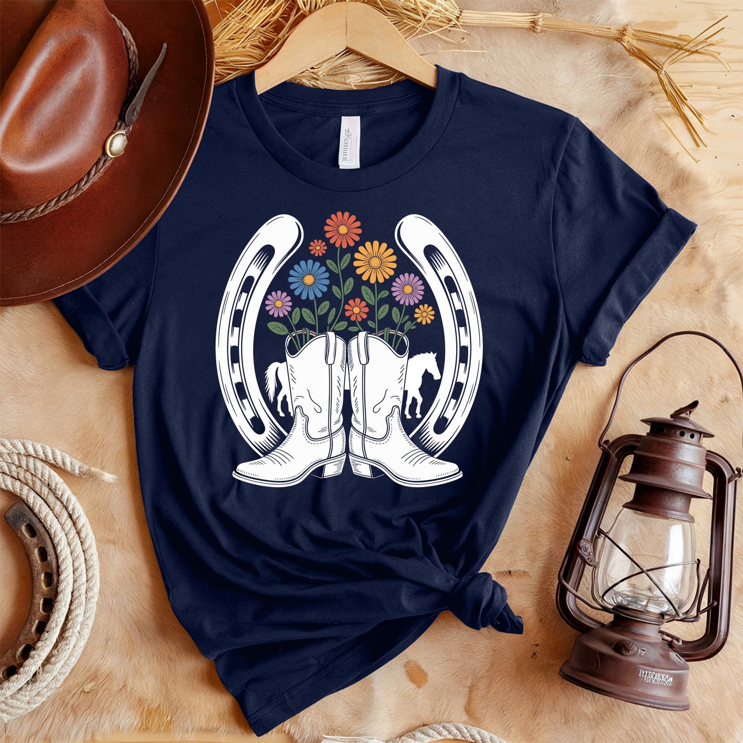 Boots Horseshoe T-Shirt