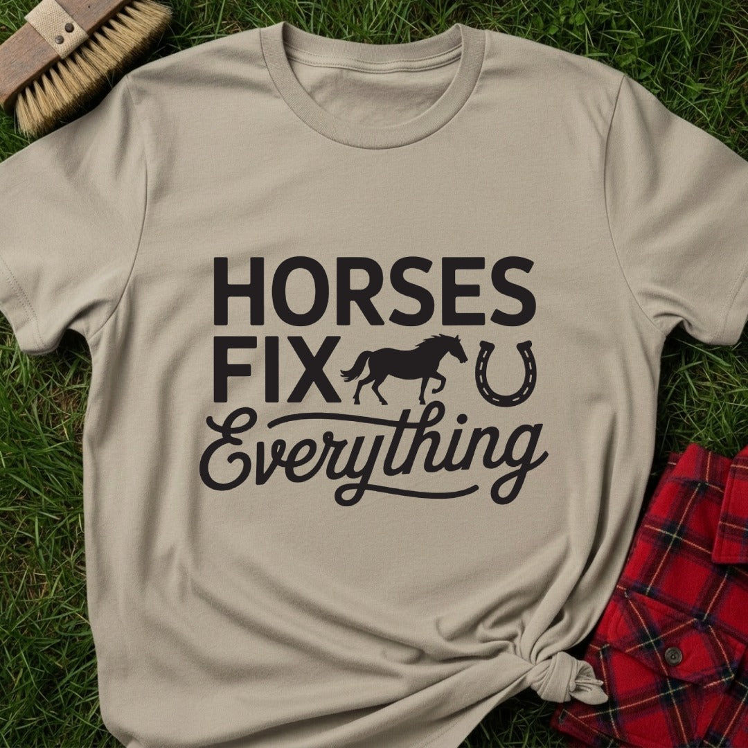 Horses Fix All T-Shirt