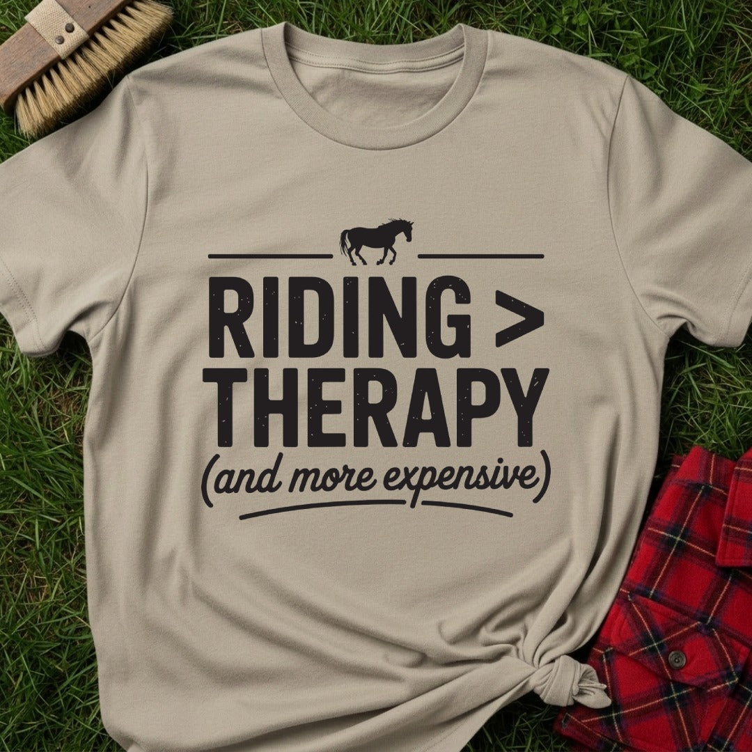 Riding Is Therapy T-Shirt