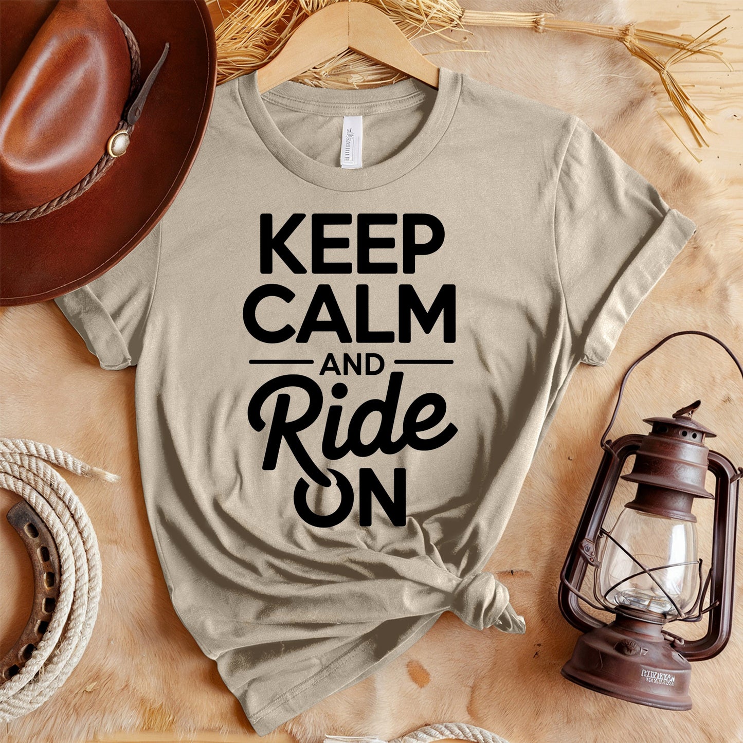 Keep Calm Ride T-Shirt