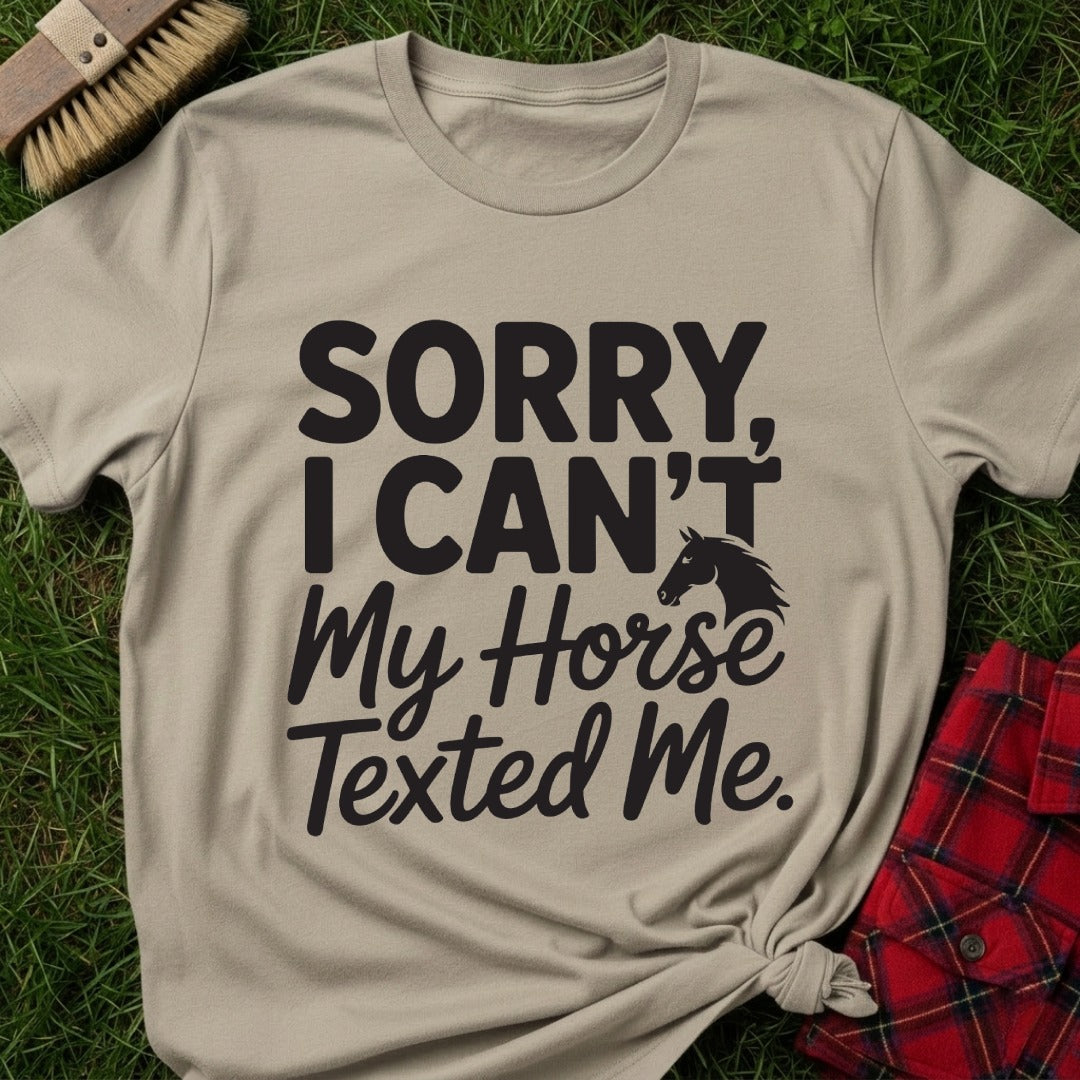 Horse Over Therapy T-Shirt