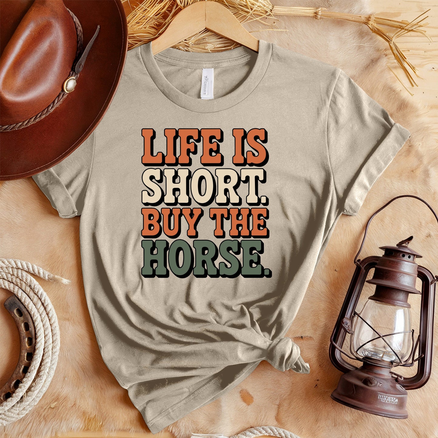 Life Short Buy Horse T-Shirt